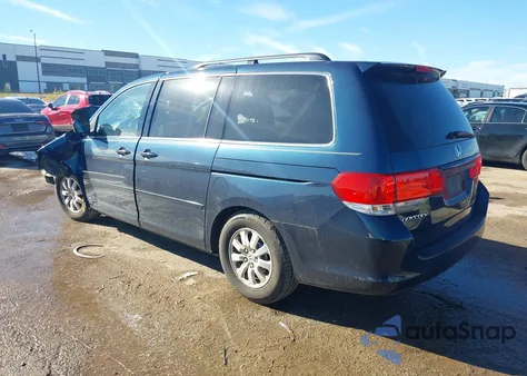 2010 Honda Odyssey Ex from USA, damaged, VIN 5FNRL3H55AB083704